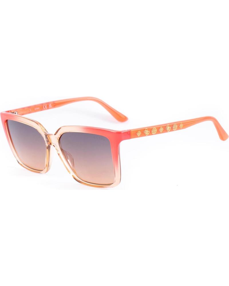 GAFAS DE SOL GUESS GU00099-5574B MONTURA OMBRÉ NARANJA/TRANSPARENTE PARA MUJER