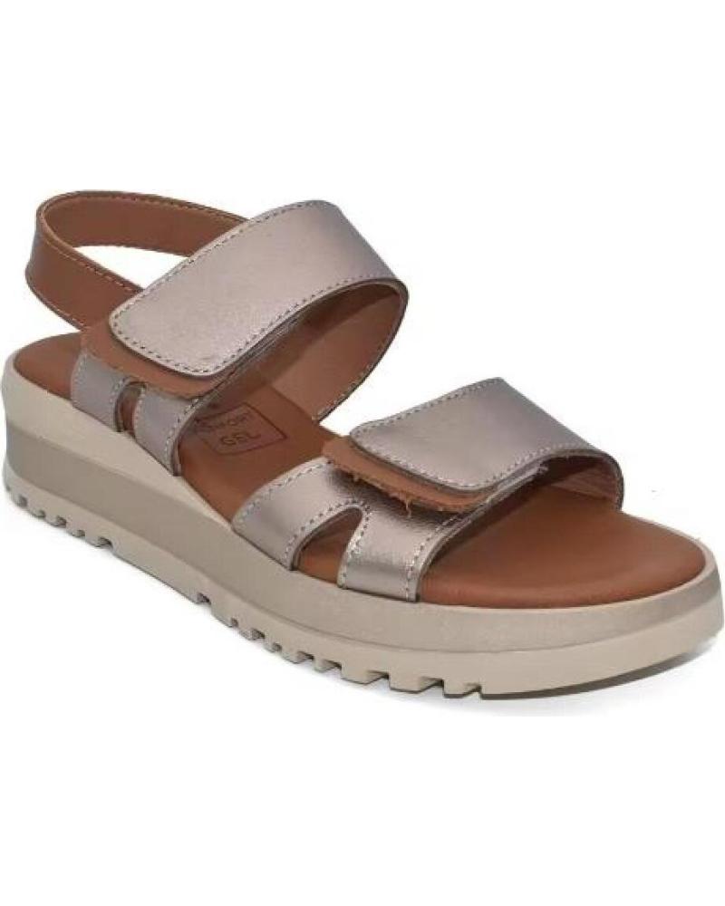 TEKILA SANDALIAS DE PLATAFORMA CON VELCRO Y PLANTILLA MULTICOLOR VARIOS COLORES