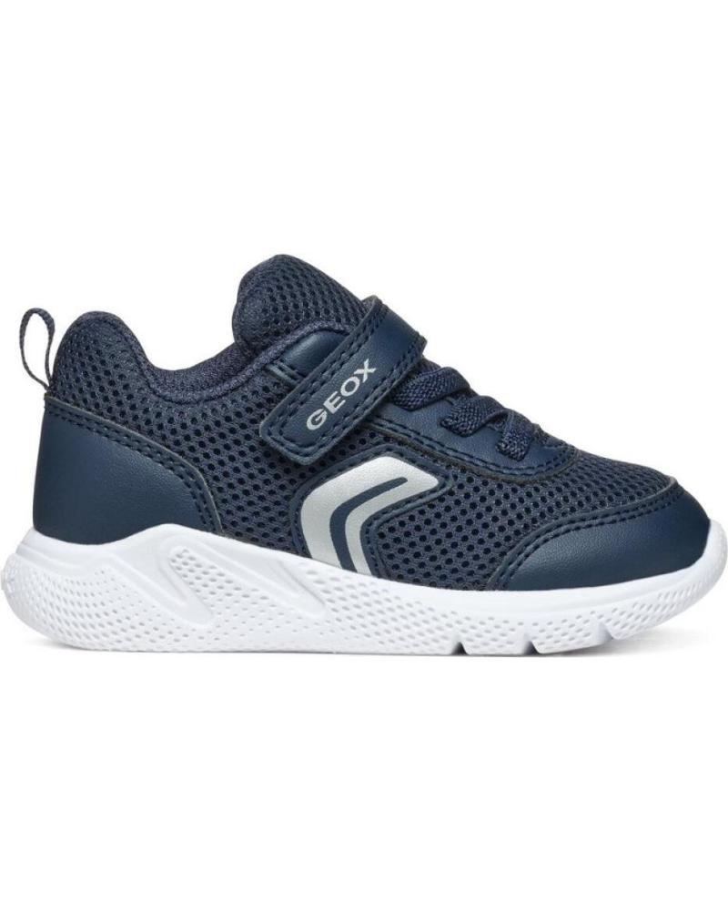 GEOX SPRINTYE B C4002 DEPORTIVAS CON ELÁSTICO Y VELCRO AZUL MARINO C4002