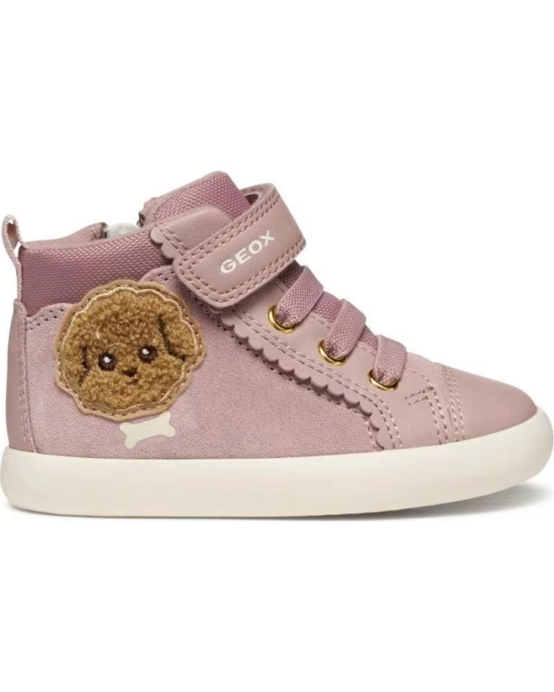 Geox B Gisli B561MB 022BC C8056 Elãstico y Velcro Antique Rose C8056 Antique Rose – imagen 2