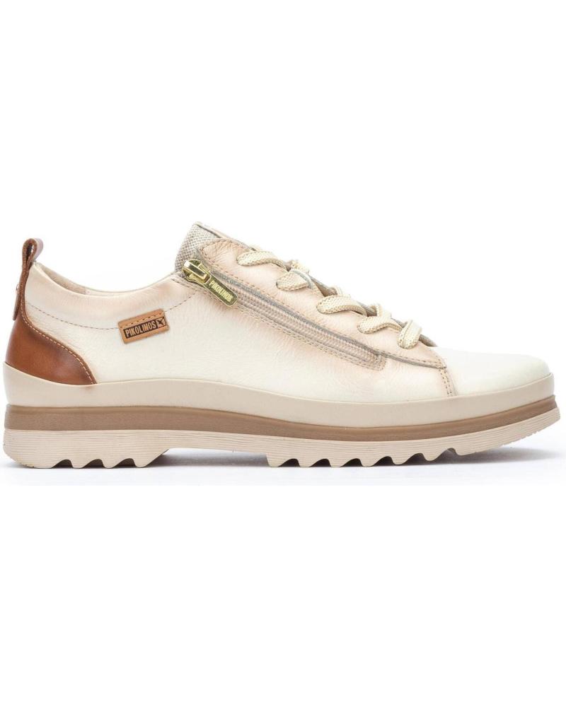 PIKOLINOS ZAPATILLAS MUJER CIERRE CREMALLERA 6979C1 NATA NATA