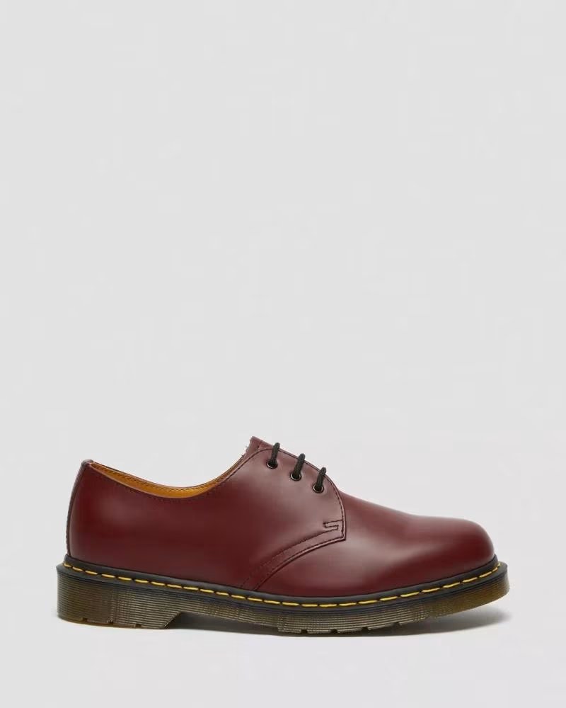 Dr. Martens Zapatos 1461 3 Eye Rojos Rojo