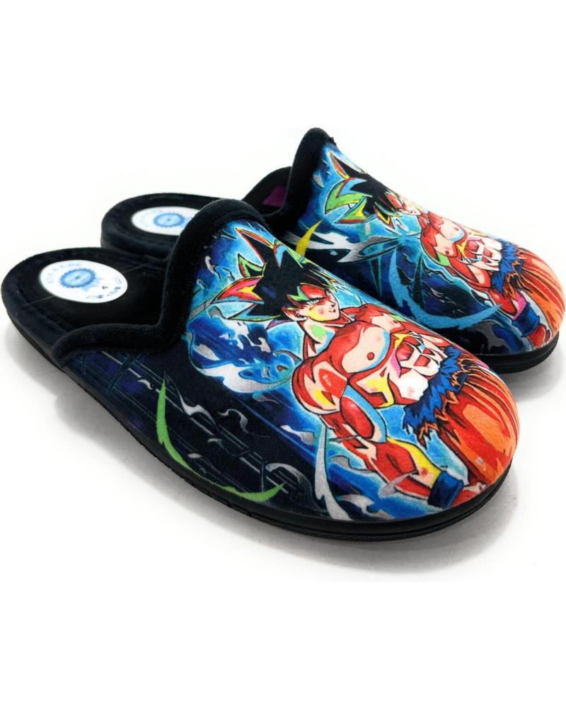 ALCALDE ZAPATILLAS DE CASA DRAGON NEGRO NEGRO