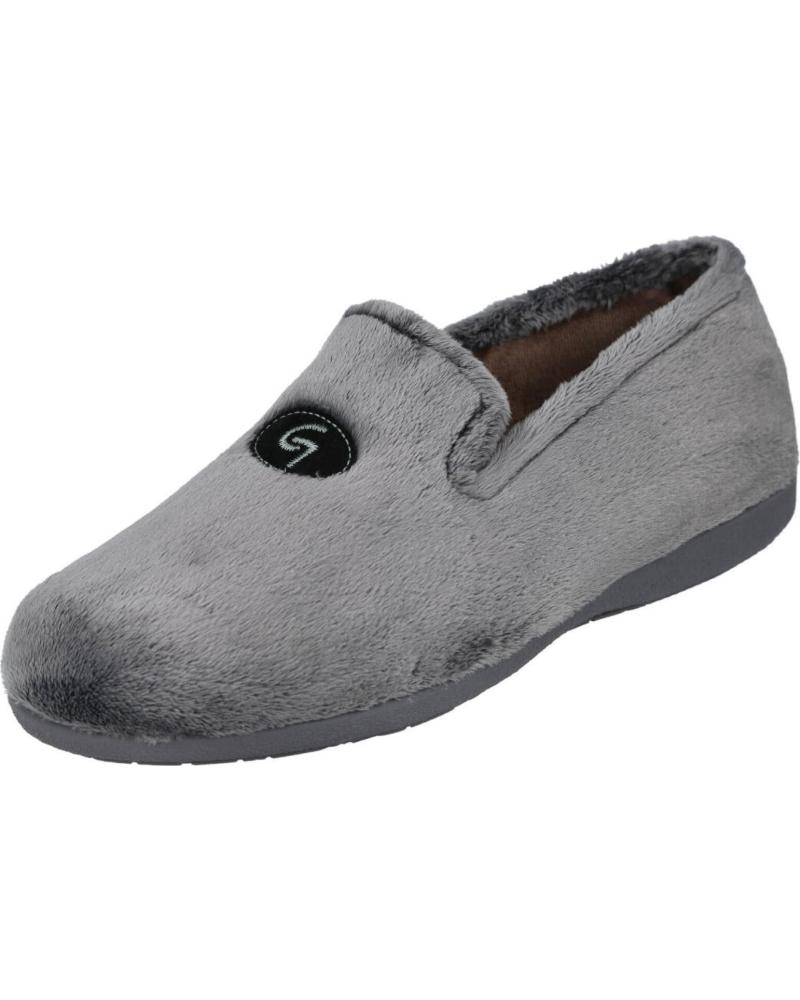 GARZÓN ZAPATILLAS DE CASA CERRADAS 6501 275 GRIS GRIS
