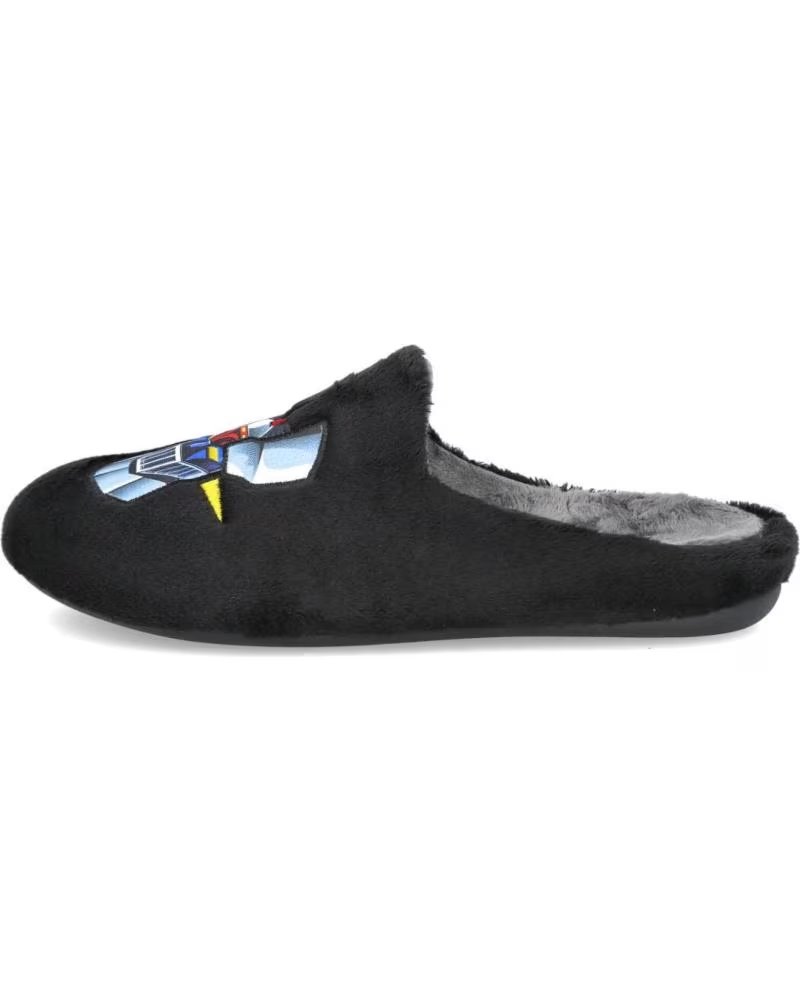 Zapatillas de Casa Garzon 8377-275 con Diseño Mazinger Z Negro