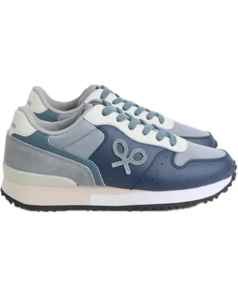ZAPATILLAS URBANAS SILBON 133644 GRIS/AZUL PARA HOMBRE GRIS