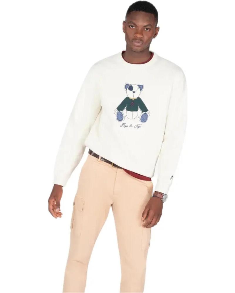 HARPER NEYER SUDADERA & 404125003 CRUDO BEIGE HOMBRE