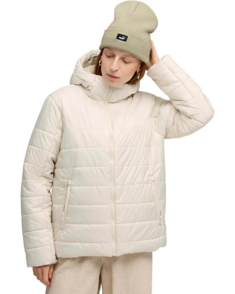 CHAQUETA PUMA HOODED PADDED BEIGE 685231-87 BEIGE