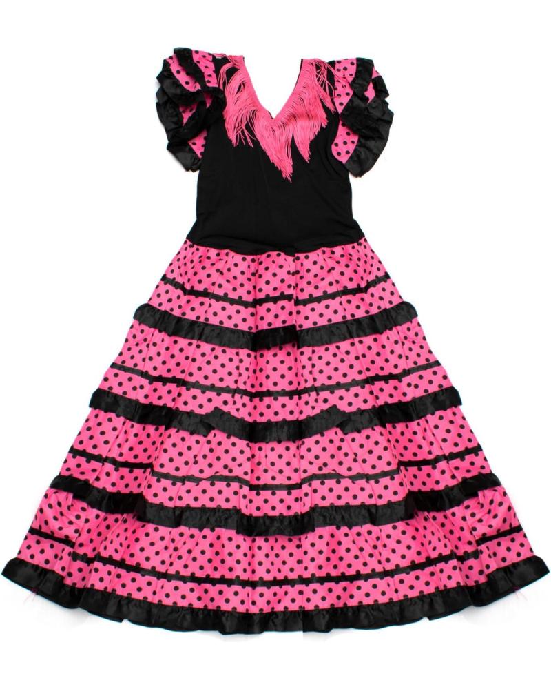 VESTIDO FLAMENCO PARA NIÑA VS-NPINK-LN12