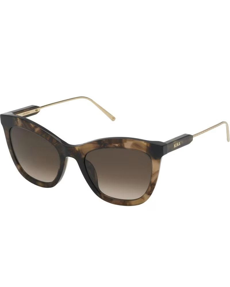 Gafas de Sol Nina Ricci SNR300520GGU Ojo de Gato Havana