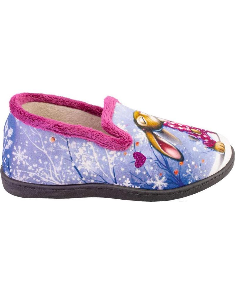 ZAPATILLAS DE CASA PLUMAFLEX 12215 CONEJO FUCSIA FUCSIA