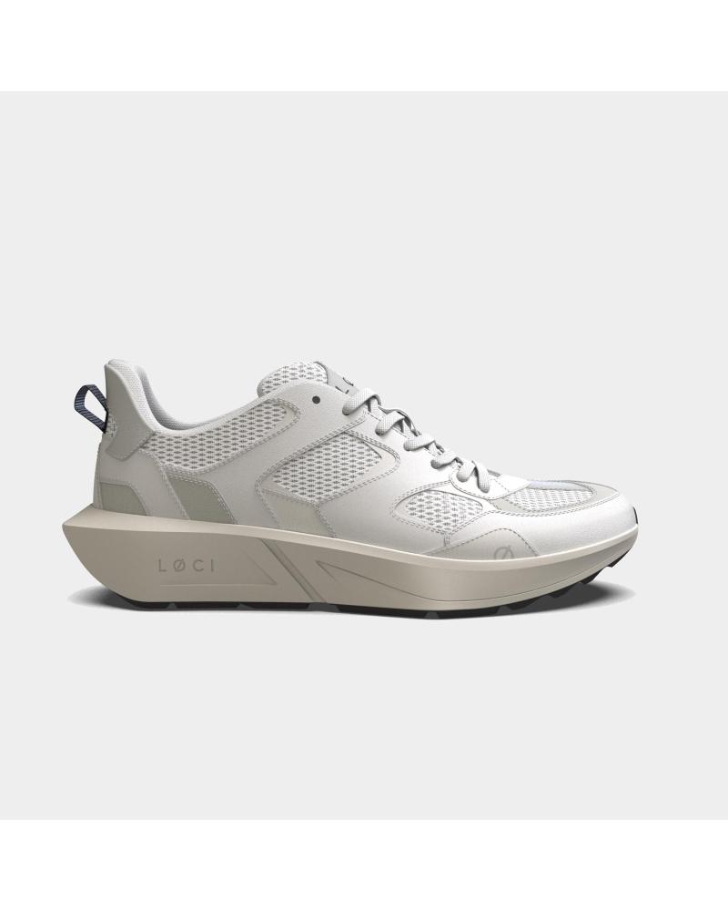 LOCI VØLT LØCI - ZAPATILLAS URBANAS UNISEX, BLANCO BLANCO