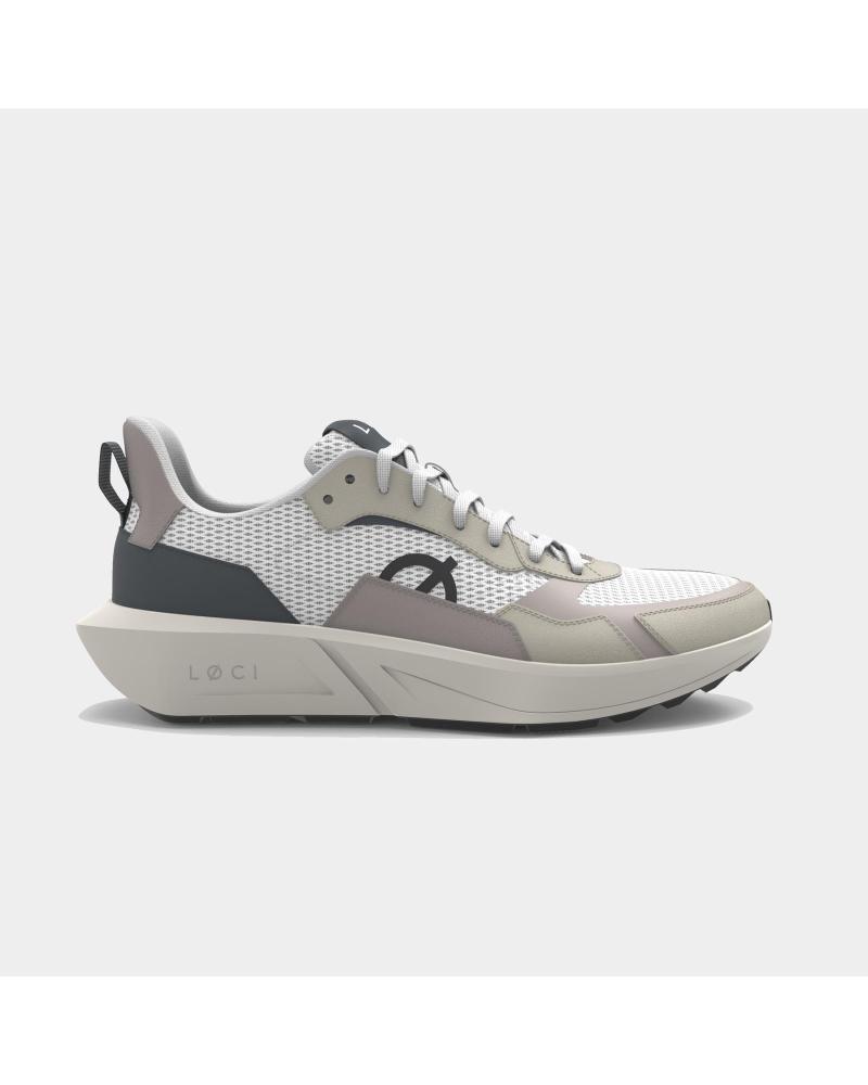 ZAPATILLAS URBANAS LOCI FLØ LØCI UNISEX BLANCO Y GRIS VARIOS COLORES