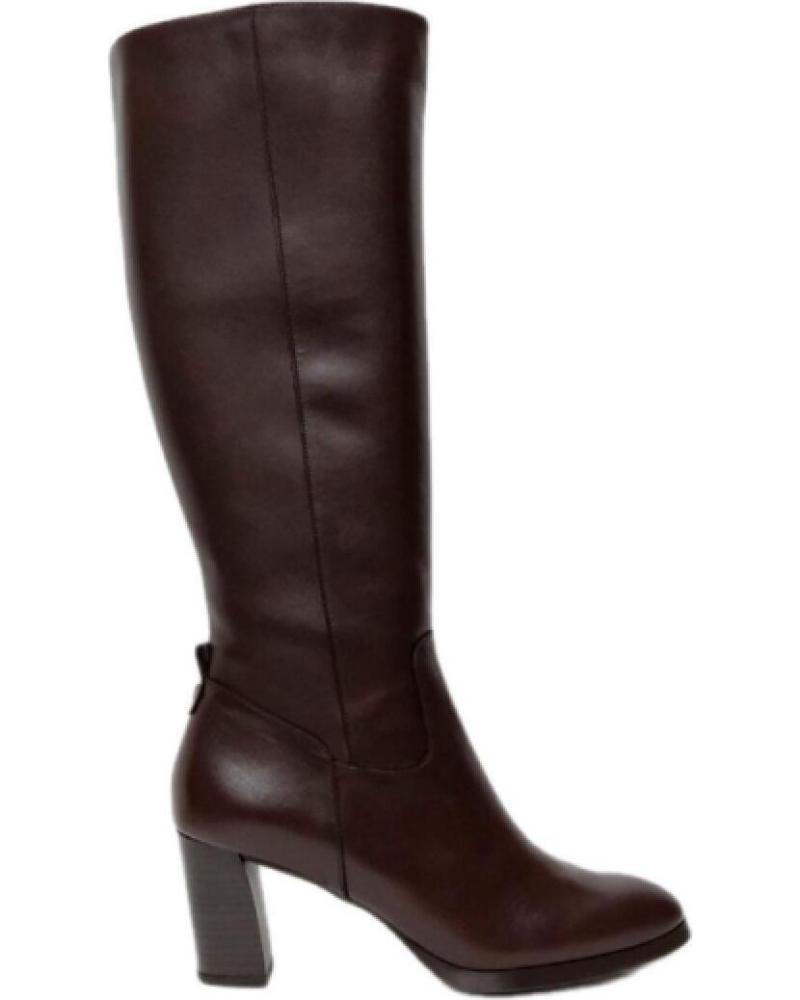 WONDERS BOTAS DE TACÓN MODELO 1103 MARRÓN MARRóN