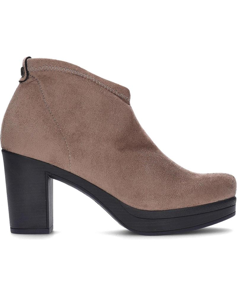 BOTINES PEDRO MIRALLES 27575 DE TACÓN EN ANTE STRECH TAUPE TAUPE