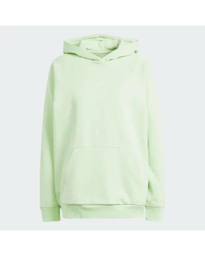 SUDADERA CON CAPUCHA ADIDAS KC0908 VERDE CLARO MUJER VERDE CLARO