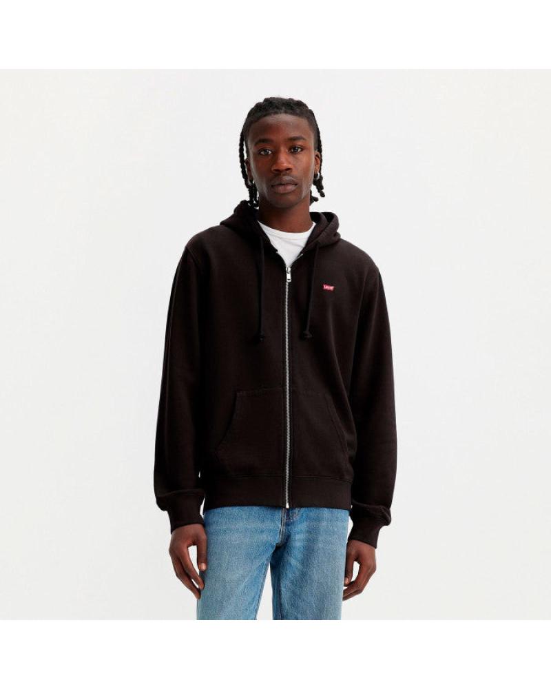CHAQUETA CON CAPUCHA LEVIS MODELO 345840016 NEGRA NEGRO