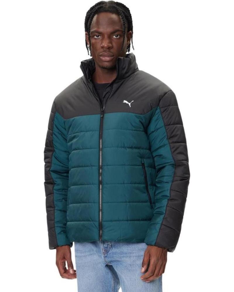 PUMA CHAQUETA PADDED 685210-75 VERDE/NEGRO VERDE NEGRO
