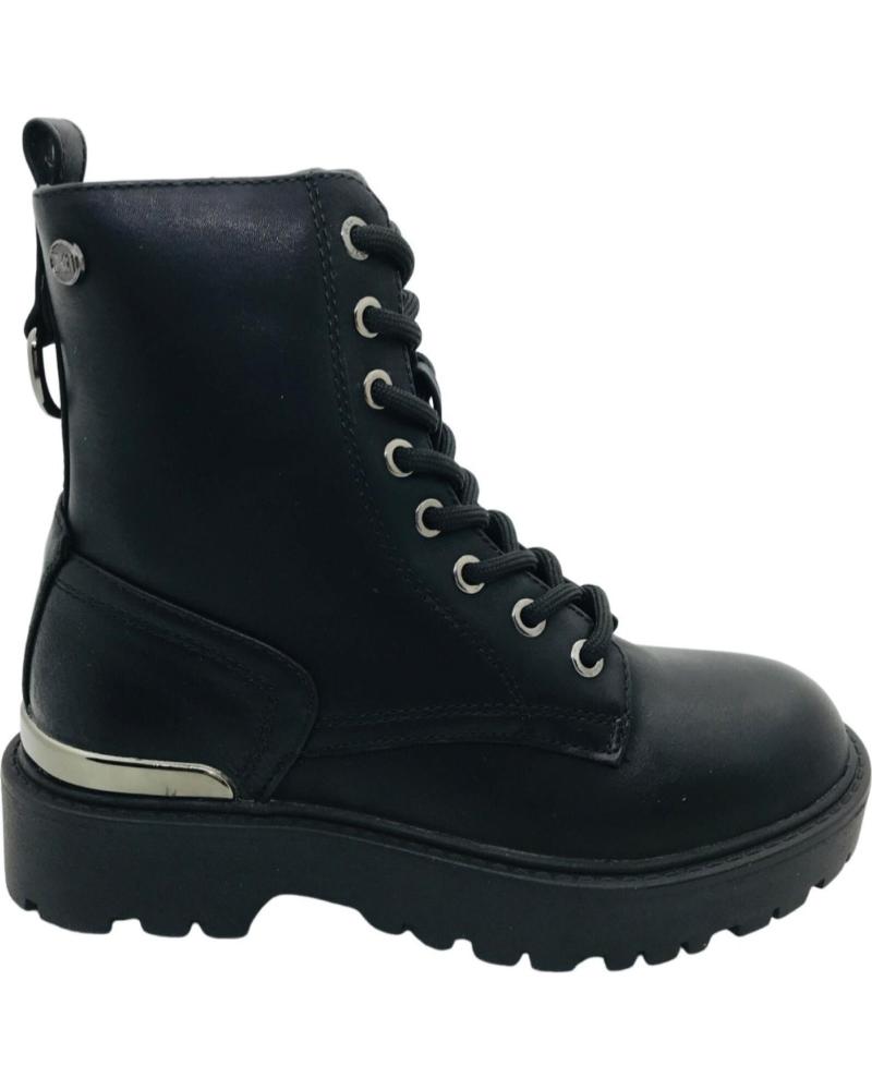 BOTÍN MILITAR XTI 150583 NEGRO PARA MUJER NEGRO