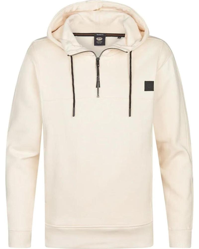 SUDADERA CON CAPUCHA PETROL SWH327 BEIGE PARA HOMBRE BEIGE