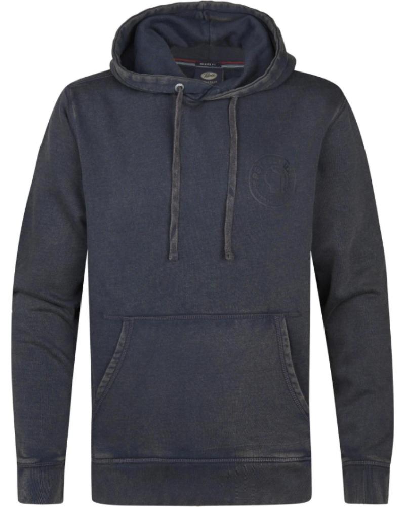 SUDADERA CON CAPUCHA PETROL SWH311 GRIS PARA HOMBRE GRIS