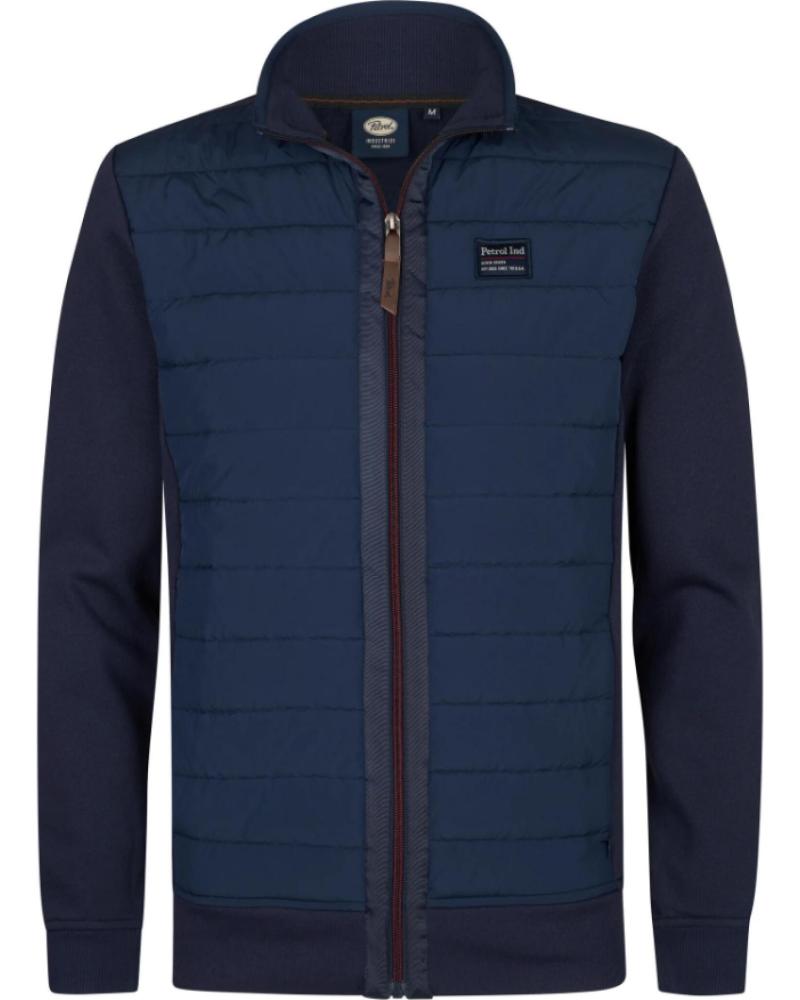 CHAQUETA BOMBER PETROL SWC305 HOMBRE AZUL MARINO AZUL