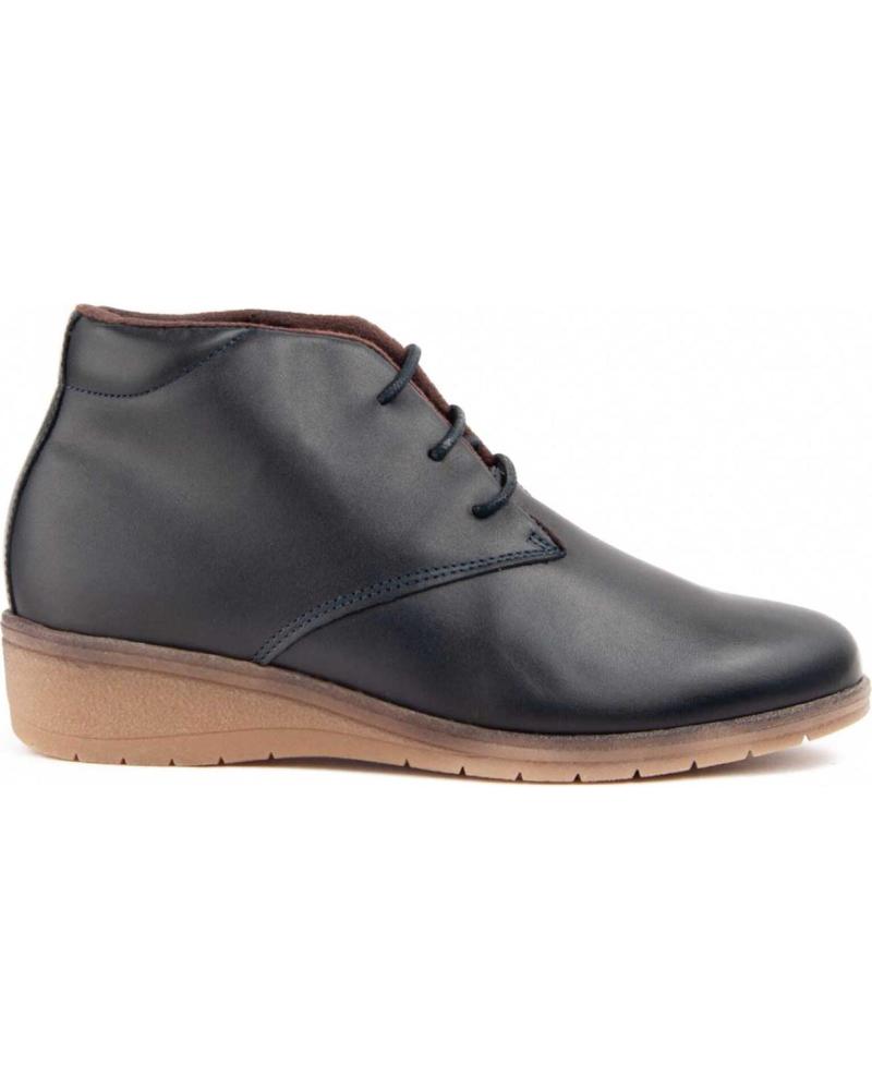 BOTAS PURAPIEL AKILA CASUAL MUJER AZUL MARINO BLUE