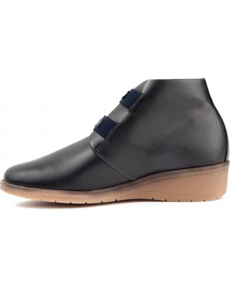 BOTAS PURAPIEL AKILAV HOMBRE CON VELCRO AZUL BLUE