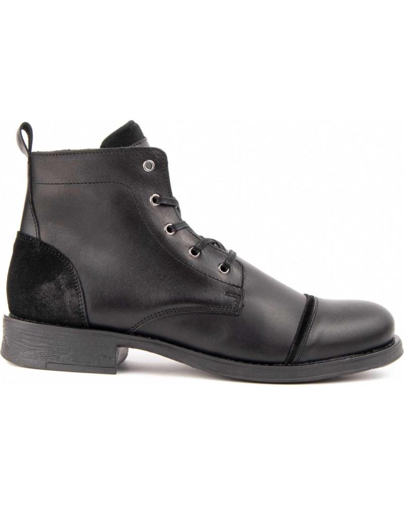 BOTAS PURAPIEL BOTTIELL PIEL NEGRA BLACK