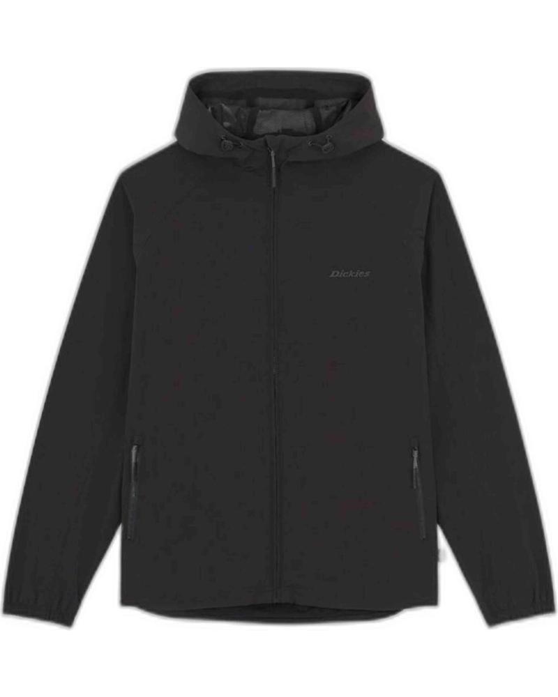 CHAQUETA CORTAVIENTOS DICKIES RO SHELL NEGRA PARA HOMBRE BLACK