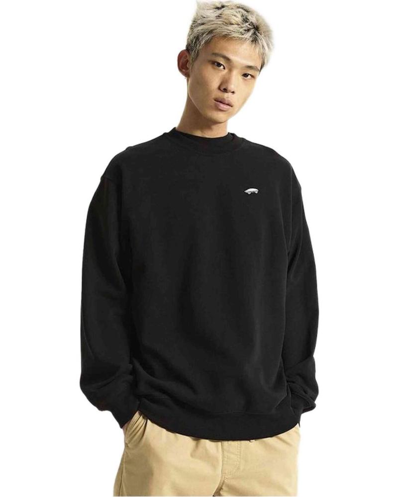 SUDADERA VANS OFF THE WALL CLASSIC CREW PARA HOMBRE - NEGRO NEGRO