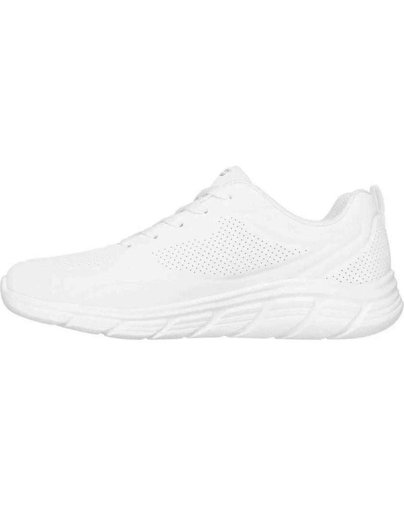 SKECHERS BOBS B FLEX LO COOL EASY 117715-W ZAPATILLAS CASUAL MUJER BLANCO