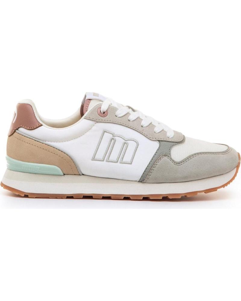 ZAPATILLAS CASUAL MTNG EN TONOS NEUTROS BLANCO