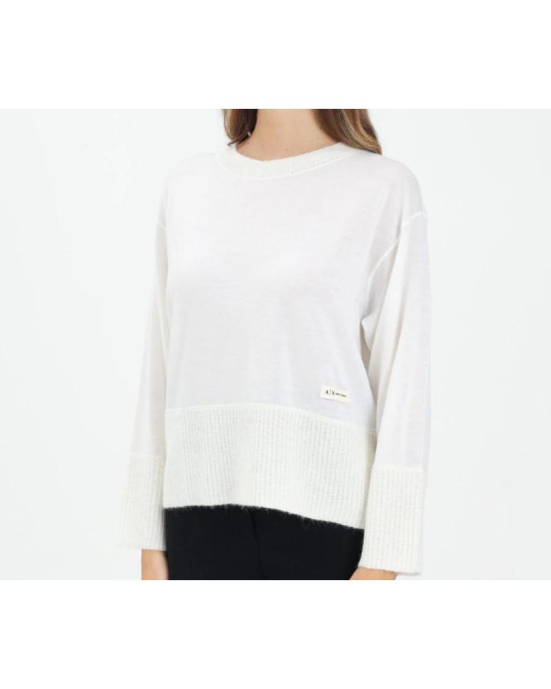 ARMANI EXCHANGE JERSEY XW000772AF16602 MUJER BEIGE BEIGE