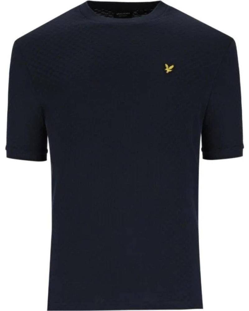 CAMISETA LYLE SCOTT TS2311V LOGO PIQUÉ HOMBRE MARINO AZUL AZUL