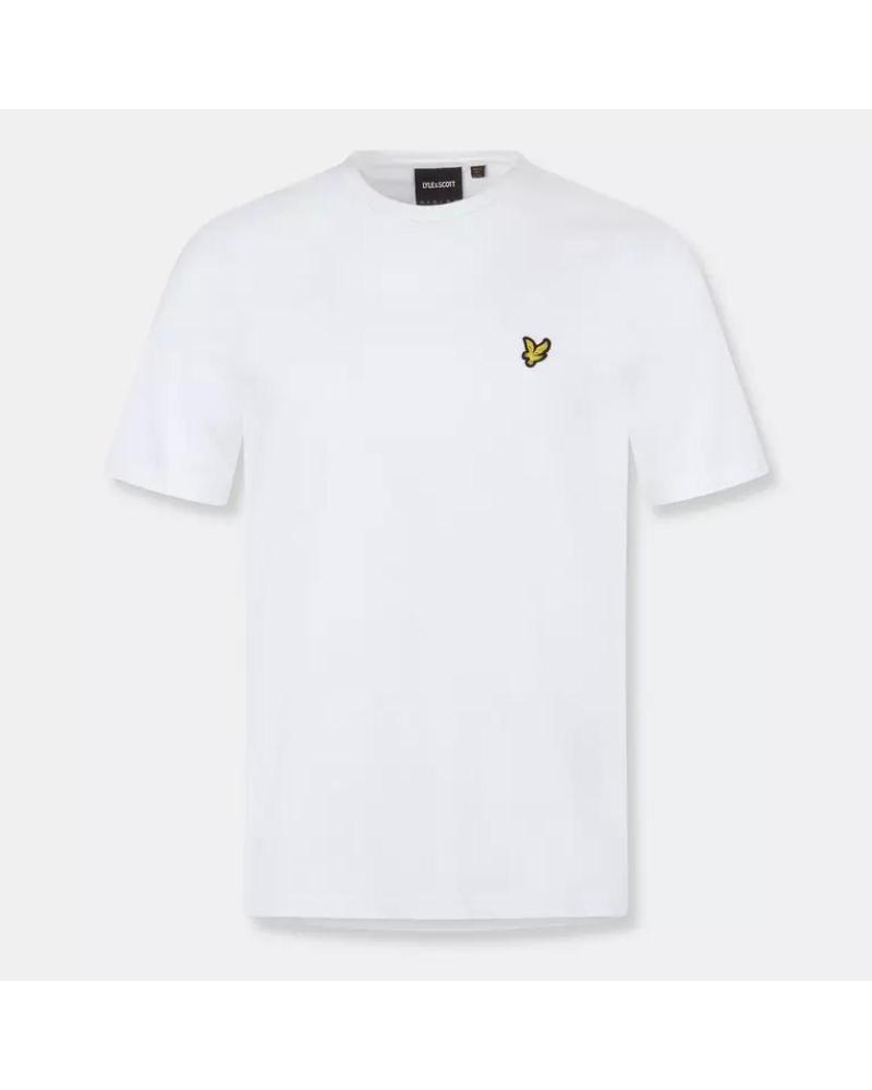 CAMISETA LYLE SCOTT TS2311V LOGO PIQUÉ HOMBRE BLANCA BLANCO