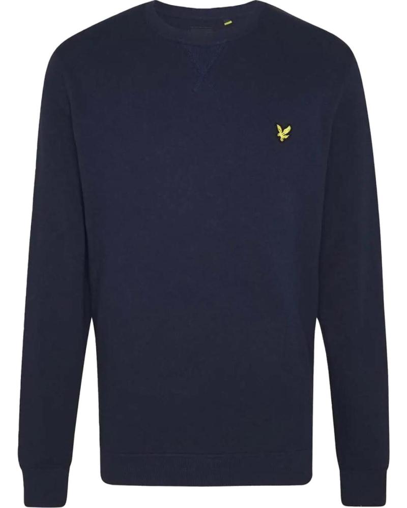 SUDADERA LYLE SCOTT ML1131V HOMBRE AZUL