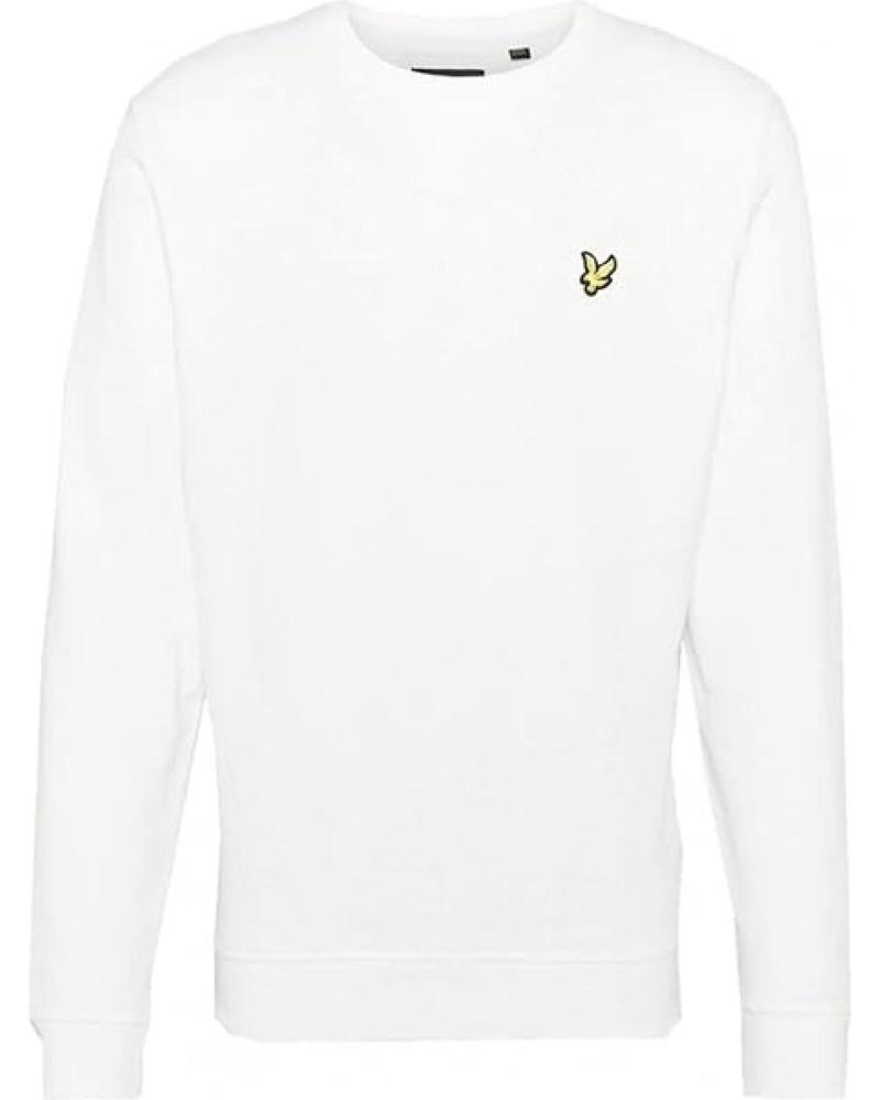 SUDADERA LYLE SCOTT ML1131V HOMBRE BLANCO