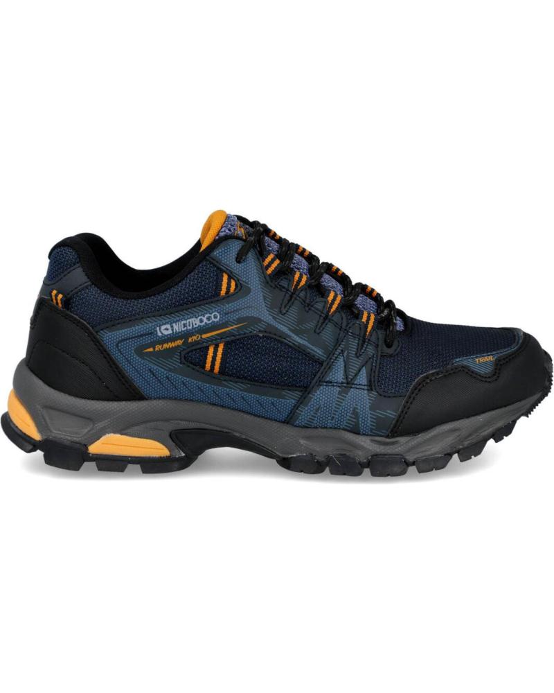 Zapatillas deporte de Hombre NICOBOCO 37-406-010 DEPORTIVAS TREKKING MARINO