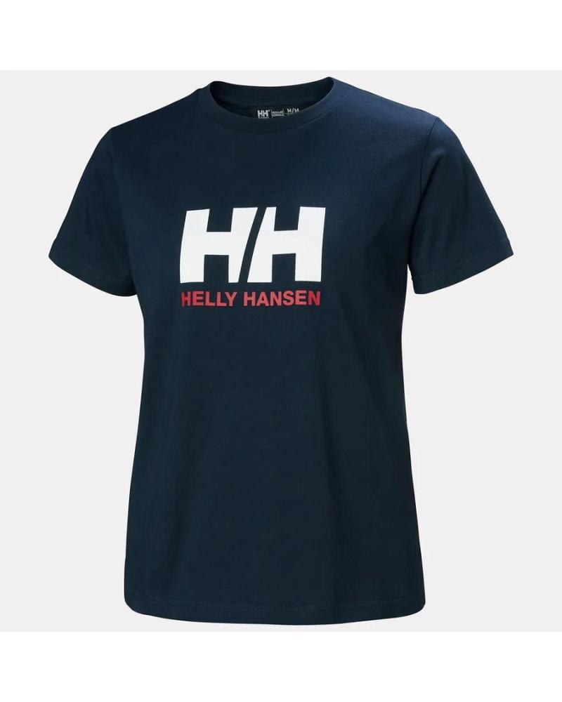 CAMISETA HELLY HANSEN LOGO MUJER AZUL MARINO 54593 AZUL