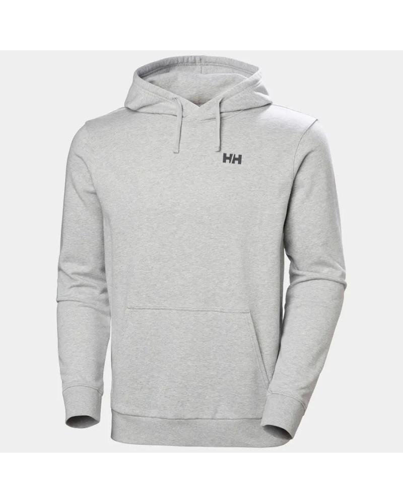 SUDADERA CON CAPUCHA HELLY HANSEN 54524 HOMBRE GRIS CLARO AZUL