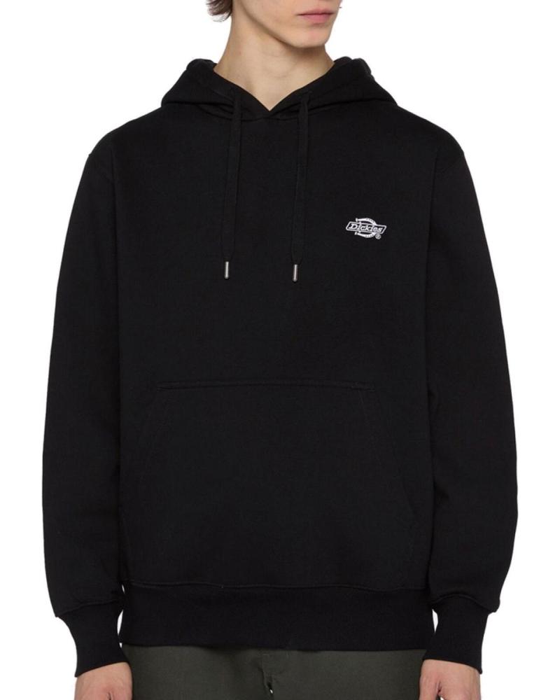 DICKIES SUDADERA CON CAPUCHA EN PARA HOMBRE NEGRO