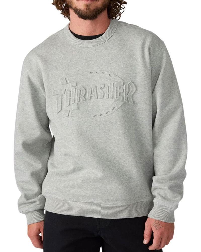 DICKIES SUDADERA THRASHER X SWEATSHIRT GREY MELANGE NAN