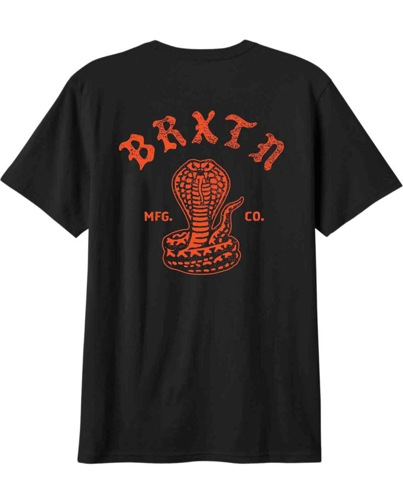 CAMISETA BRIXTON CON GRÁFICO FRONTAL BLACK