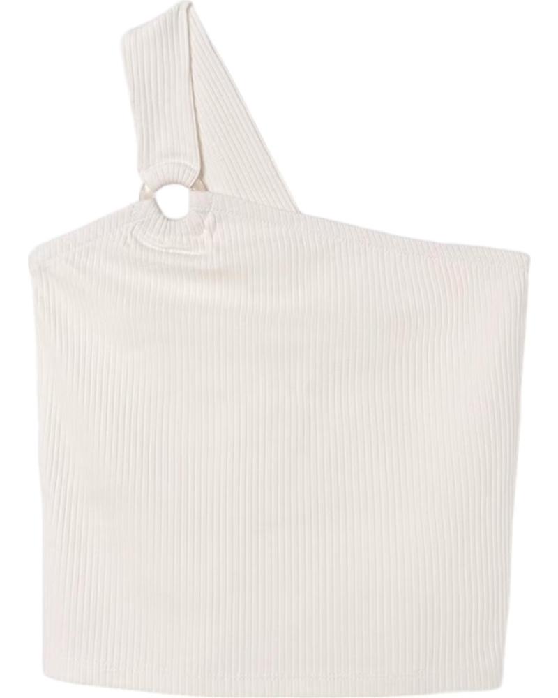 MAYORAL CAMISETA ASIMÉTRICA CANALÉ BEIGE