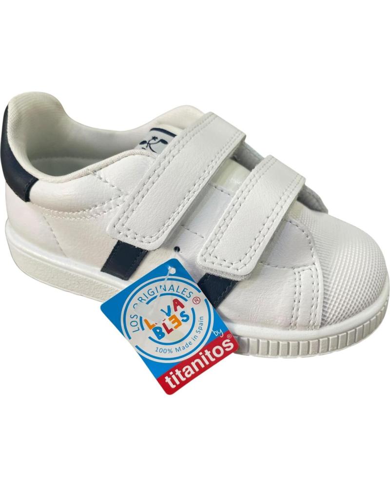 TITANITOS NEW SMASH L750 ZAPATILLAS DEPORTIVAS CON DOBLE VELCRO PARA NIÑO VARIOS COLORES