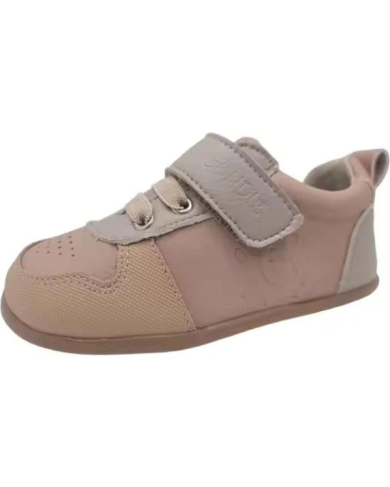 ZAPATILLAS RESPETUOSAS CONDIZ NIÑA VELCRO MARRóN