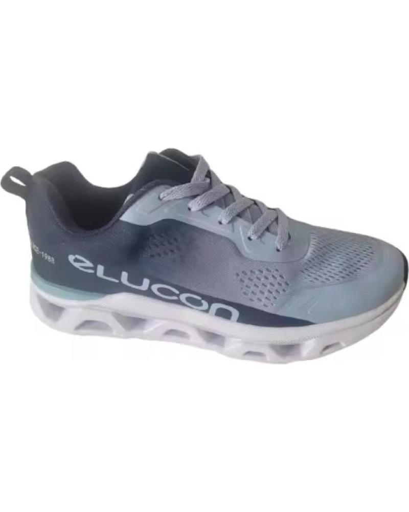 ZAPATILLAS DEPORTIVAS JOMIX HOMBRE LIGERAS CON SUELA DE VOLUMEN GRIS GIS