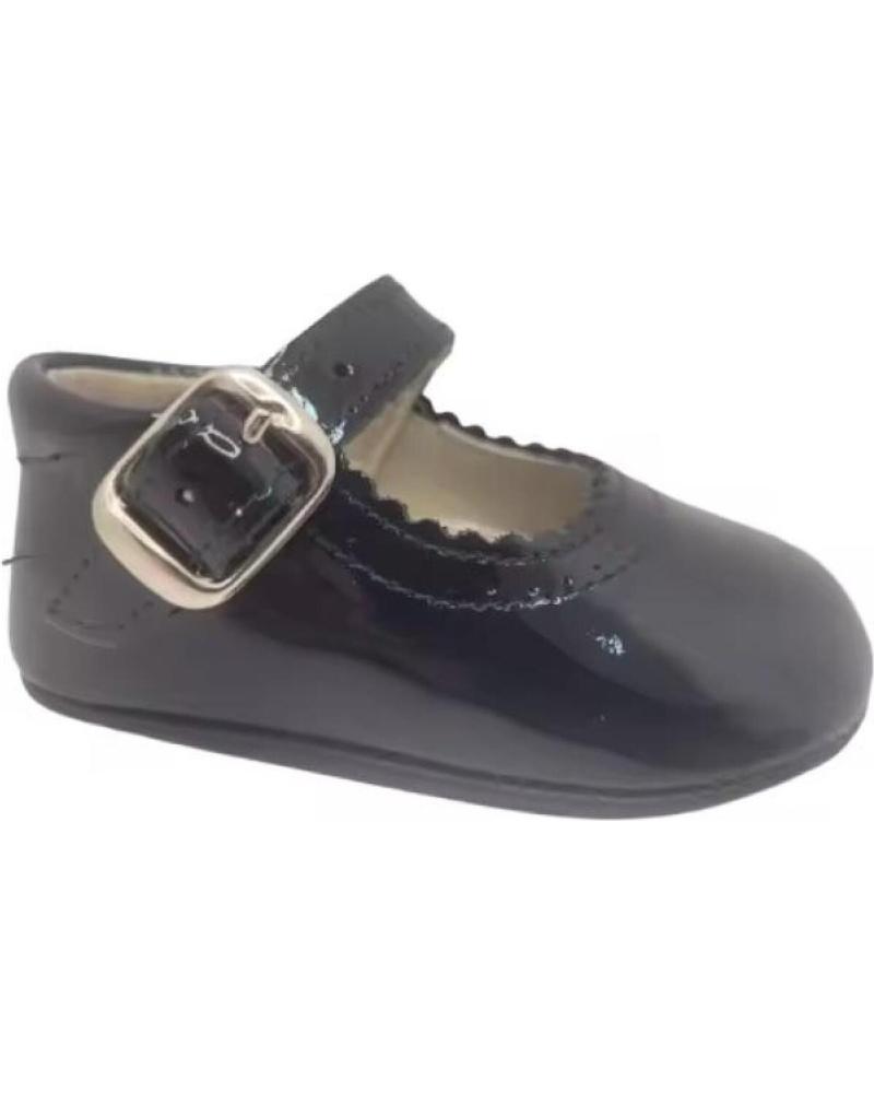 CITOS MERCEDITAS CHAROL PIEL BEBÉ HEBILLA AZUL TALLAS 16-20 AZUL