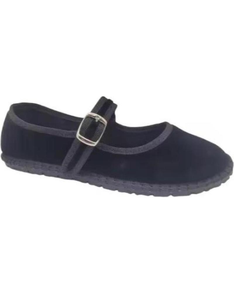 MERCEDITAS CONDIZ NIÑA HEBILLA RESPETUOSO NEGRO NEGRO